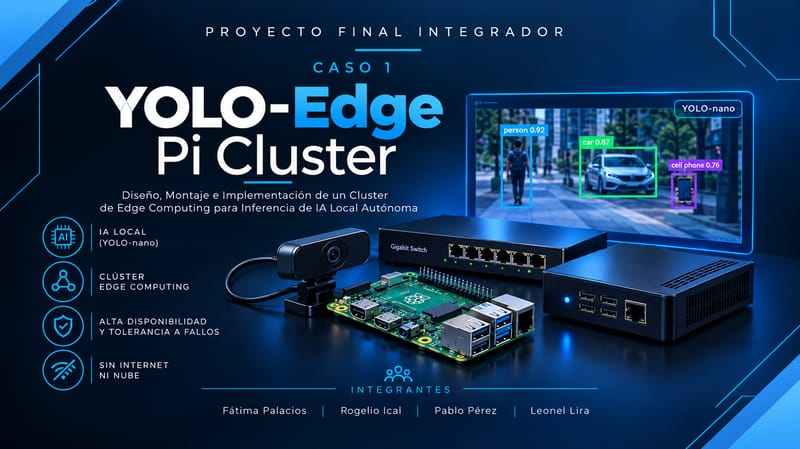 YOLO-Edge Pi Cluster